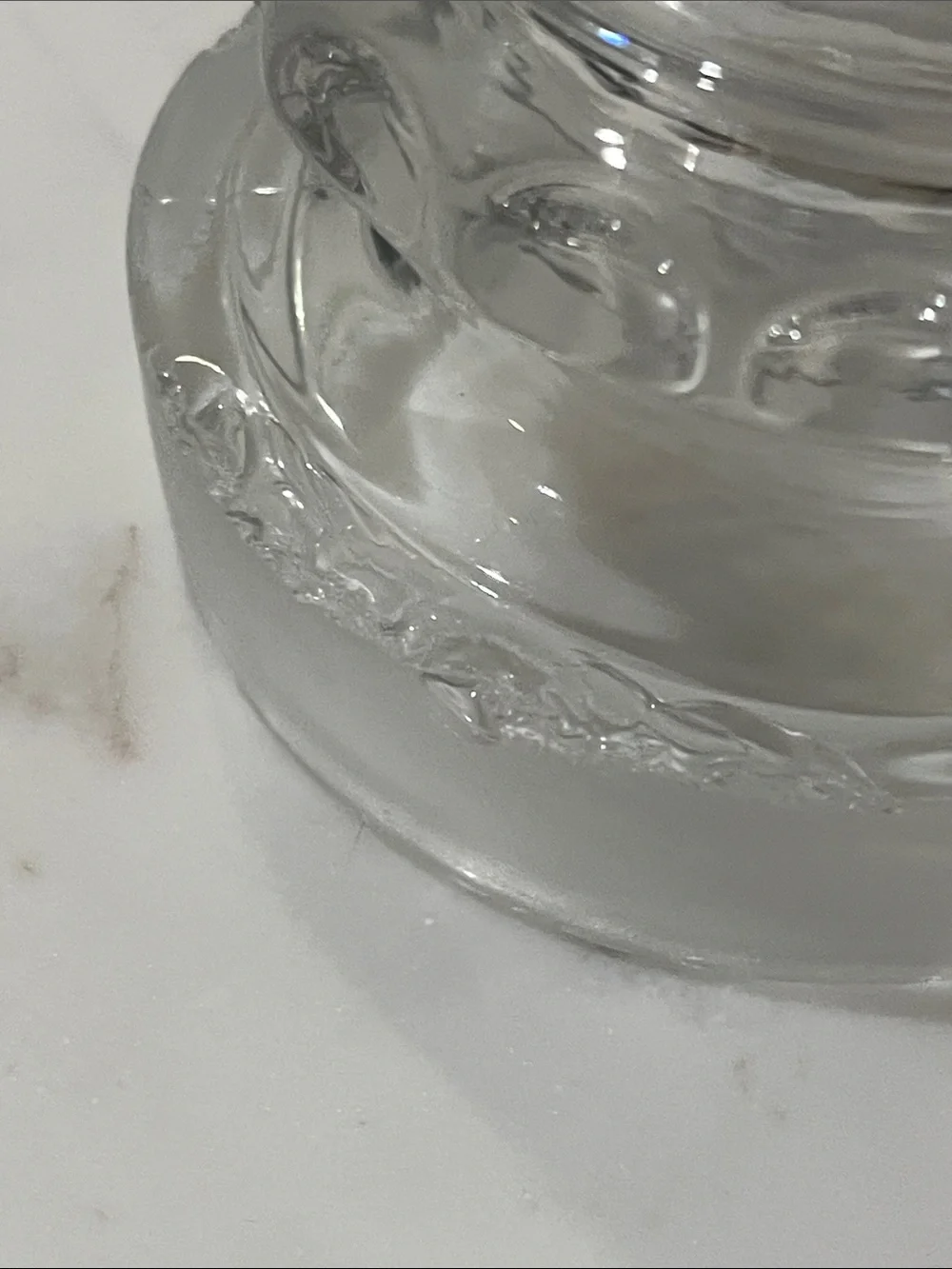Antique Triffin Clear Decorative Glass Apothecary Jar - Vintage Amazing 🤩